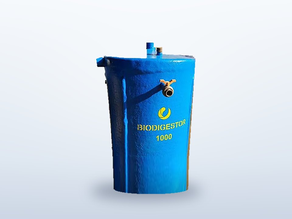 Biodigestor para saneamento residencial e rural