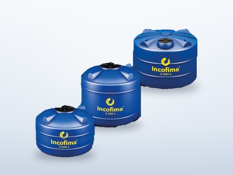 Tanques de polietileno de 310 a 20.000 litros
